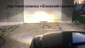 BMW e65 замена на светодиодные фары и лампы