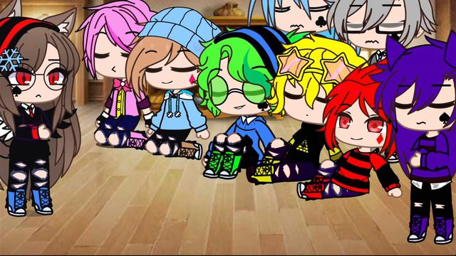 Клоны играют в мафию ~ 13 карт~Gacha club смотреть онлайн