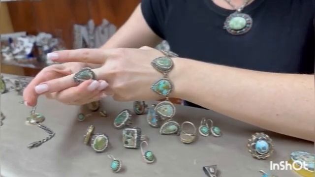Украшения с бирюзовым камнем. Купить онлайн. Телефон 8 915 560 22 88. От 25.09.23.