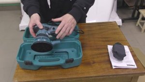 Эксцентриковая шлифовальная машина MAKITA BO5041K. Обзор.