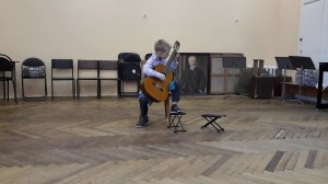 Смирнов Андрей, 7 лет Х. Сагрерас Этюд