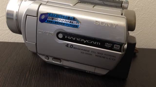 SONY ハンディカムDCR-DVD505で撮影したDVDのデータ復元 смотреть онлайн