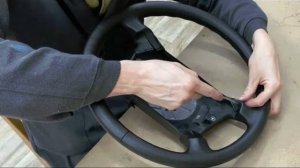 Перетяжка руля BMW E39, финал