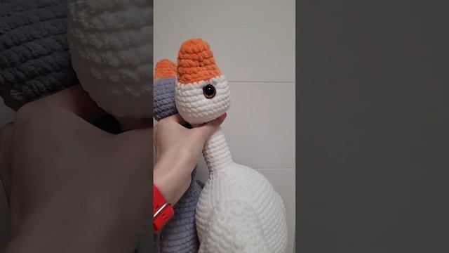 Гуси-Лебеди крючком ♡ #knitting #crochet #плюшевыеигрушки смотреть онлайн