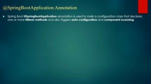 6. What is @SpringbootApplication Annotation | Tamil | Spring Boot