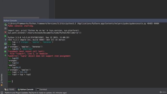 Introduction To Python ( Tuples )   8