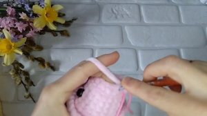 МК Кальмар вязаный из плюшевой пряжи!!! #вязаныеигрушки #ручнаяработа#вяжуназаказ