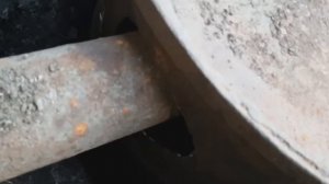 Сливная яма для бани из того что было.