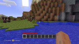 Menu screen panorama seed on Minecraft: Xbox 360 Edition! (Xenia emulator)