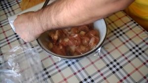 Готовим! Шашлык запеченный в пакете