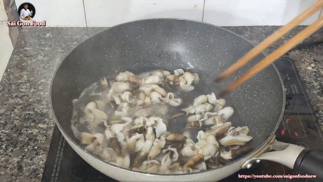 GỎI ỐC MÓNG TAY RAU MUỐNG, ốc móng tay sạch cát giòn dai rau muống giòn sần sật/ Sai Gon Food смотреть онлайн
