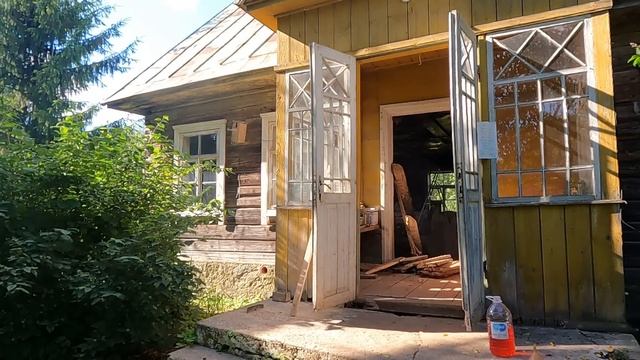 Купил дом на хуторе. Восстанавливаю в одиночку. Убираю деревянный пол. #хочувдеревню #хутор