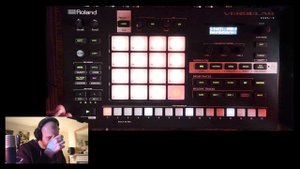 Roland Verselab MV-1. Live recording using built-in mic.