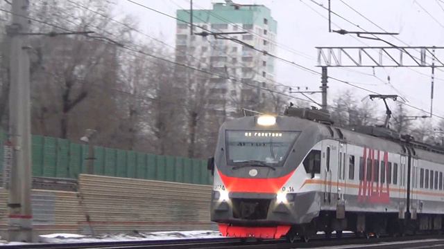 Электропоезд ЭП2Д-0216 ЦППК сообщением Москва - Голутвин смотреть онлайн