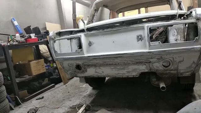 Ремонт заднего фартука жигулей, восстановление ваз 2105. смотреть онлайн