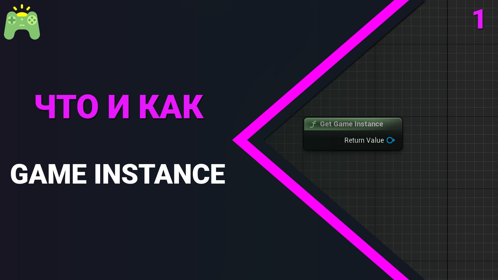 Что и как | UE5 | GameInstance