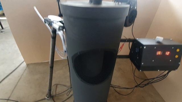 Калорифер на отработке с автоматикой