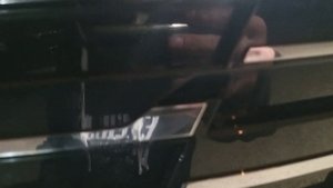 Сетка облицовки радиатора на автомобиле Changan CS55 Plus.