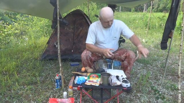 Одиночный поход с ночевкой."Ни мошки ни комара!!!"Часть 2. смотреть онлайн