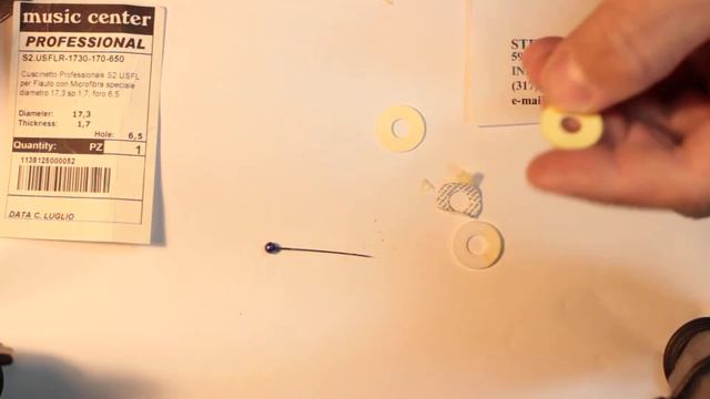 Straubinger pads for flutes Vs Pisoni S2 Synthetic pads смотреть онлайн