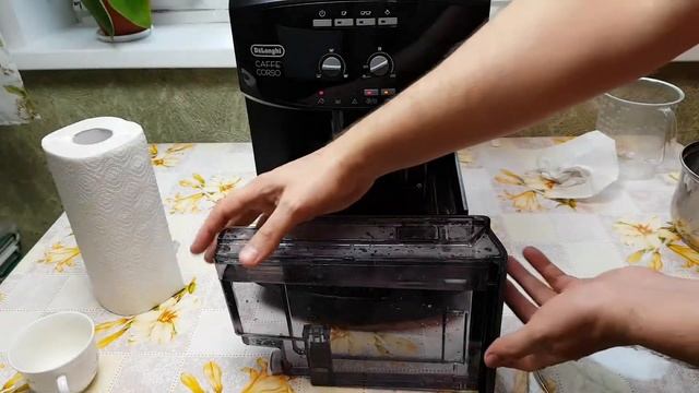 Чистка кофемашины delonghi антинакипином