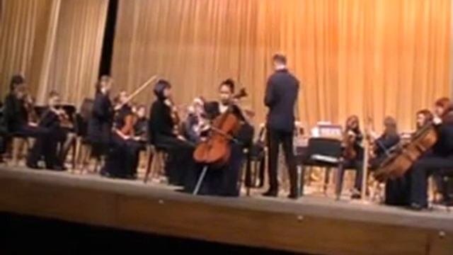 А. Вивальди. Концерт для виолончели и струнных до-мажор. Мальсагова Милана. 12 лет.