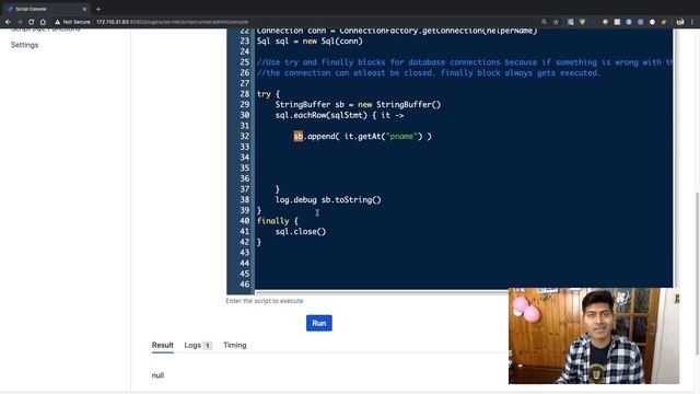 ScriptRunner - Run Select Query on a Database