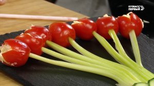 Готовим с Дикраном. Салат Тюльпаны и безалкогольный дайкири