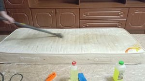 Чистка матраса дома.Первый опыт.