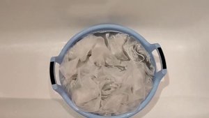 Искрящийся белый тюль.  Проверенный способ стирки.
