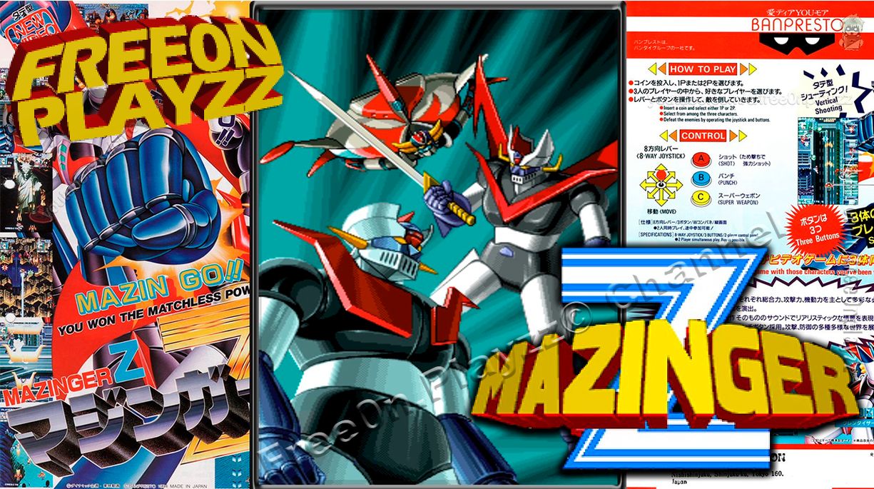 Mazinger Z (1994) - #АРКАДНЫЕ АВТОМАТЫ | マジンガーＺ | Tranzor Z ПРОХОЖДЕНИЕ смотреть онлайн