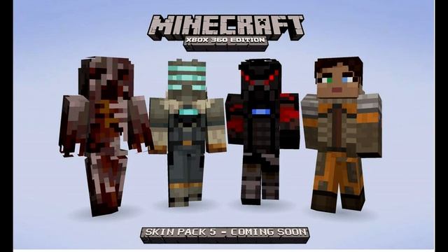 Minecraft Xbox 360-Skin Pack 5(Dead Space Skins!) смотреть онлайн