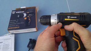 Дрель-шуруповерт аккумуляторная Deko GCD12DU3