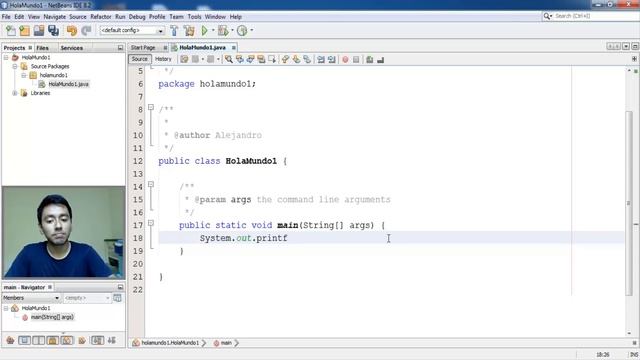 3. Programación en Java || Introducción || Hola mundo en Java смотреть онлайн