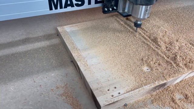 3D обработка на фрезерном станке с ЧПУ Master 1515 PRO. Savinsname. Панно "Старец". смотреть онлайн