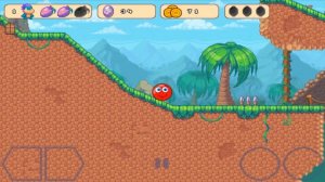 Выживаем с Евой несносный красный шарик. Новая игра про шар. Red ball forom Flavios!