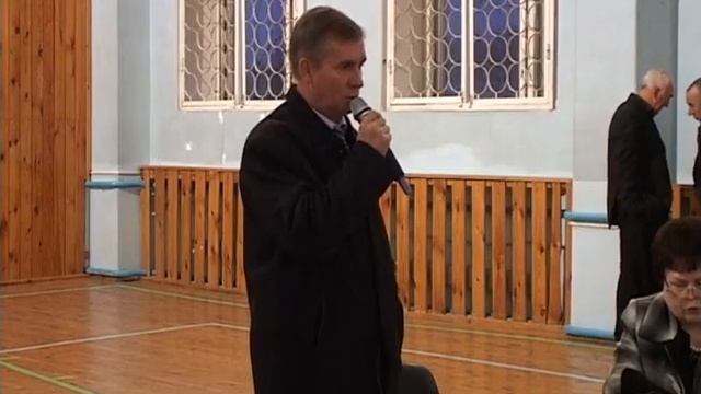 Встреча главы г. Бронницы с пострадавшими жителями