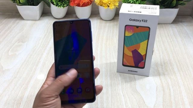 SAMSUNG Galaxy F22 SM-E225FDS Denim Blue Full Unboxing  Specification  Camera  Photos ?