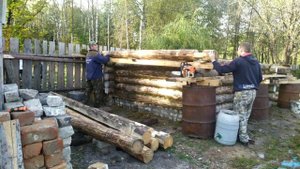 СБОРКА СРУБА НА МОХ!!! ПОЧЕМУ ИМЕННО МОХ?