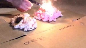 Жгём огнестойкую пену Огнеза и Максигор