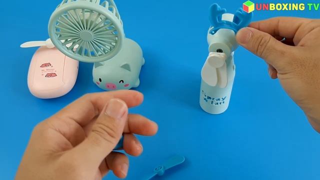 Mini Fan - Spray Humidifier Fan Mini | Unboxing TV смотреть онлайн