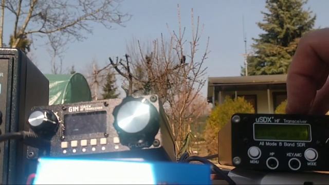 Cz.1 USDR uSDX + Plus V2 8 pasm SDR transceiver HF SSB QRP Porównanie do Xiegu G1M смотреть онлайн