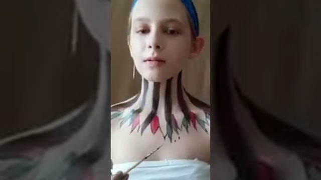 Макияж на хэллоуин.Макияж клоуна