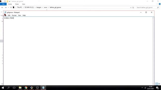 Belajar Git Pemula 8# - Gitignore смотреть онлайн