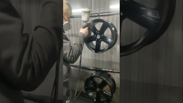 Диски VW порошковая покраска покрытие полимером пескоструй реставрация восстановление +380503203266 смотреть онлайн