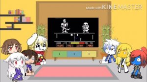 Undertale react to Disbelief Papyrus “Phase 3”|| GLVR