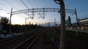 Вечерний траффик на станции Редкино