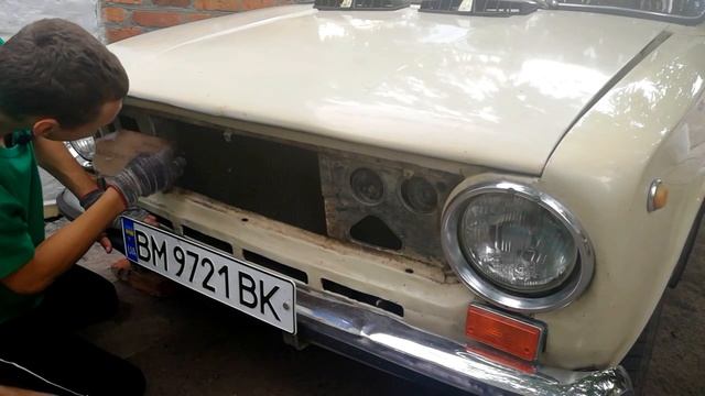 Внешний Вид за 150грн. Ваз 2101 Красим радиаторную решотку смотреть онлайн