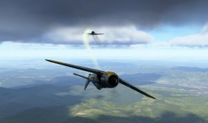 Ла-5 ФН  против Fw 190 A-3. Прямое попадание в кабину.