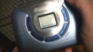 Panasonic RQ-E25V Stereo Radio Portable Cassette Player